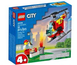 LEGO CITY FIRE - L'HÉLICOPTÈRE DE POMPIER #60318